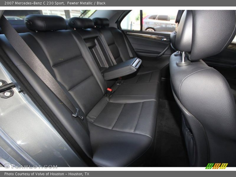 Pewter Metallic / Black 2007 Mercedes-Benz C 230 Sport