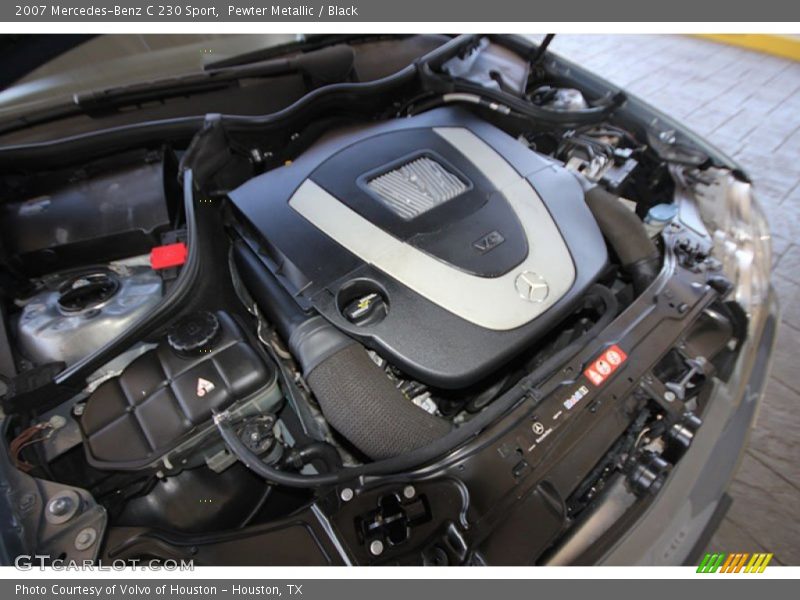 Pewter Metallic / Black 2007 Mercedes-Benz C 230 Sport