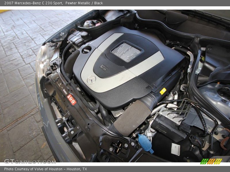 Pewter Metallic / Black 2007 Mercedes-Benz C 230 Sport
