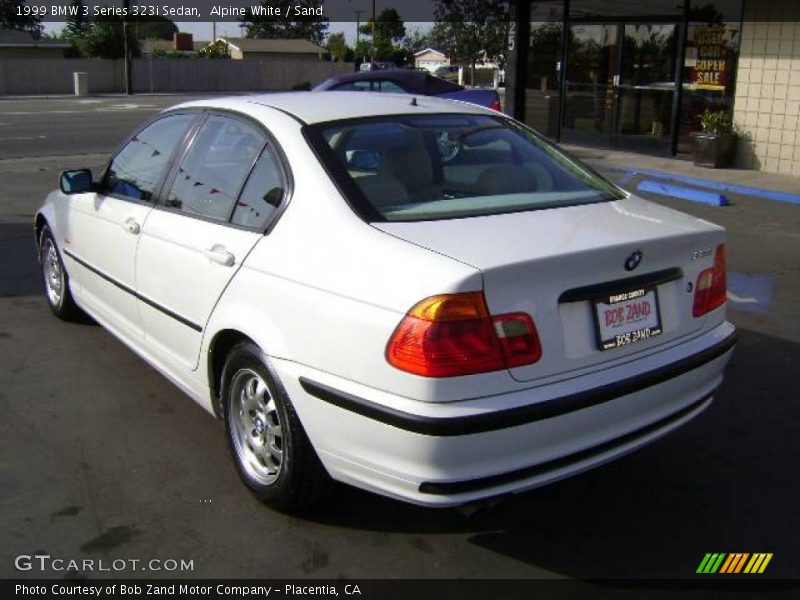Alpine White / Sand 1999 BMW 3 Series 323i Sedan