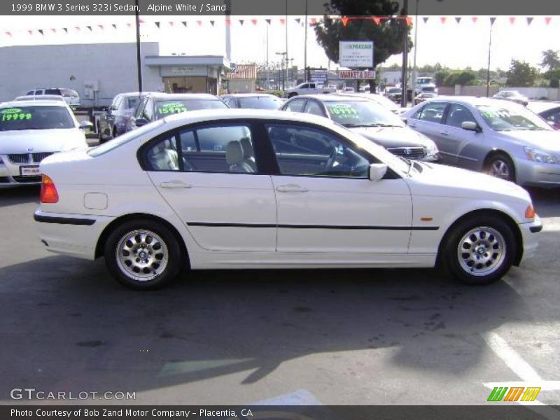 Alpine White / Sand 1999 BMW 3 Series 323i Sedan
