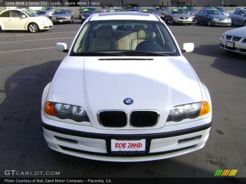 Alpine White / Sand 1999 BMW 3 Series 323i Sedan