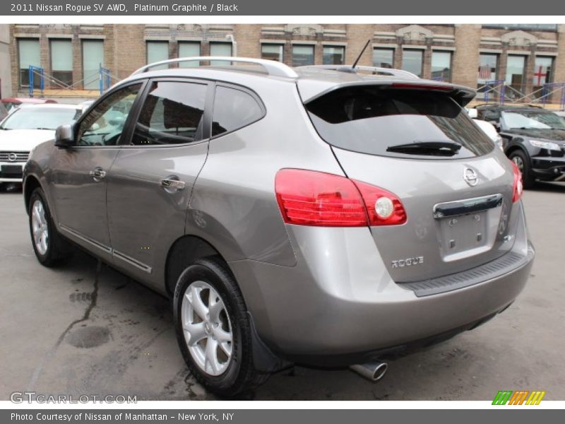 Platinum Graphite / Black 2011 Nissan Rogue SV AWD