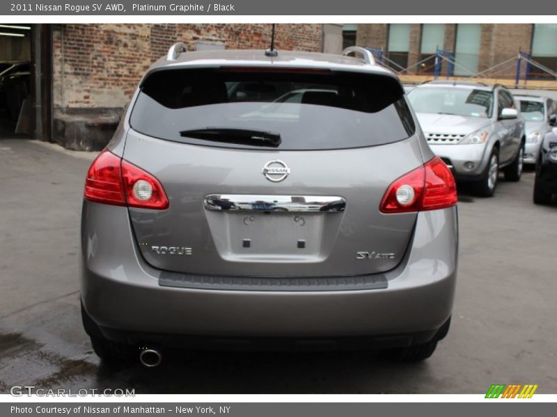 Platinum Graphite / Black 2011 Nissan Rogue SV AWD