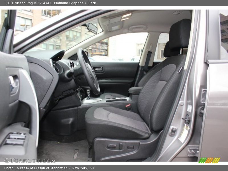 Platinum Graphite / Black 2011 Nissan Rogue SV AWD