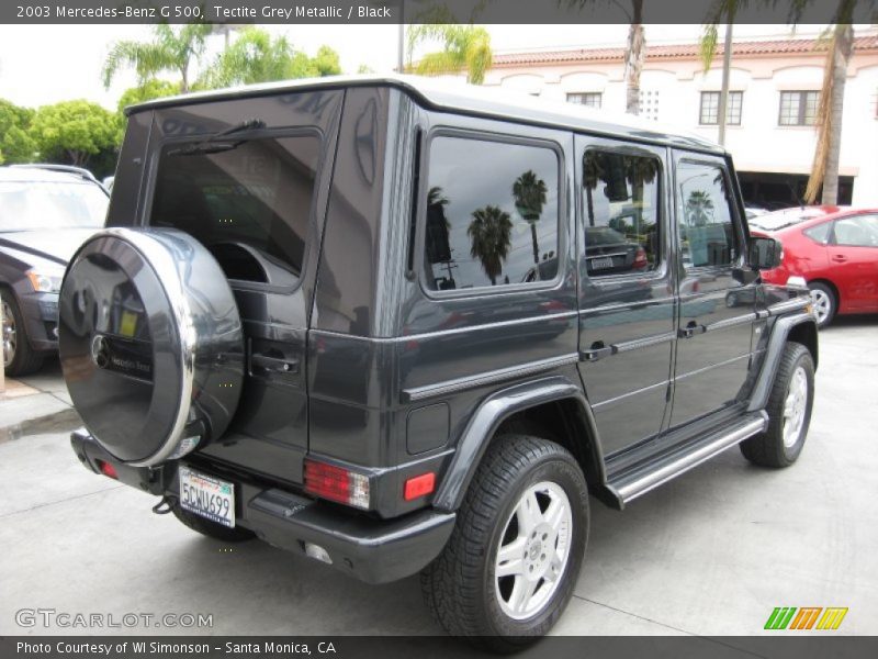 Tectite Grey Metallic / Black 2003 Mercedes-Benz G 500