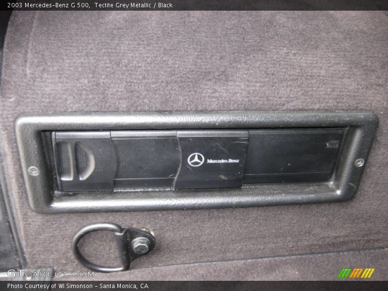 Tectite Grey Metallic / Black 2003 Mercedes-Benz G 500