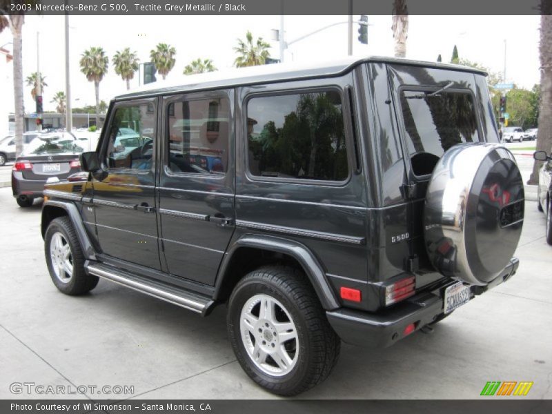 Tectite Grey Metallic / Black 2003 Mercedes-Benz G 500