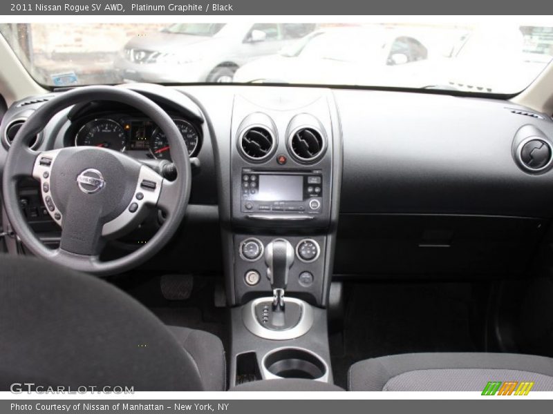 Platinum Graphite / Black 2011 Nissan Rogue SV AWD