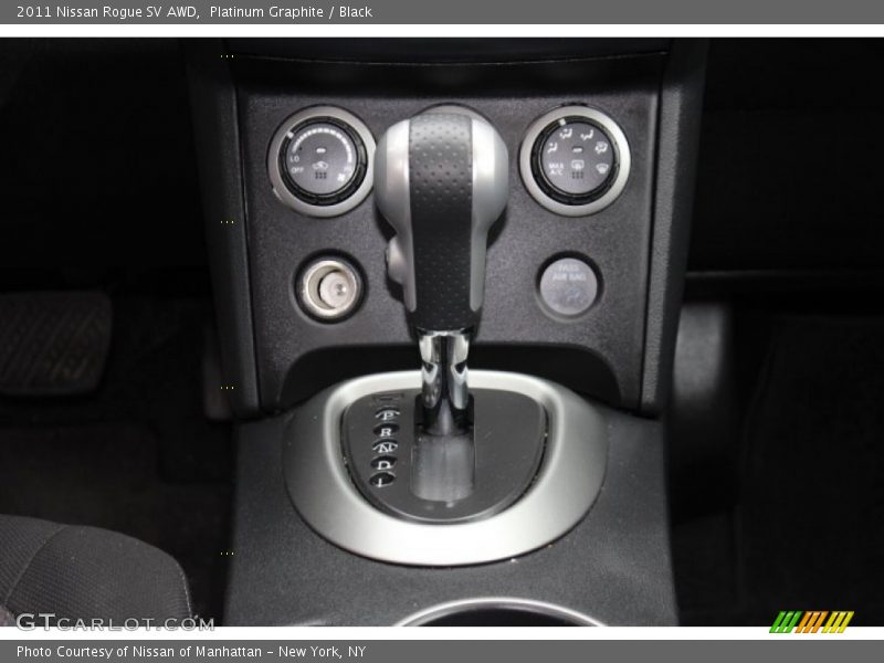 Platinum Graphite / Black 2011 Nissan Rogue SV AWD