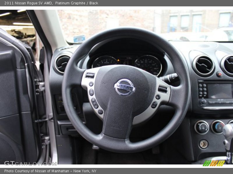 Platinum Graphite / Black 2011 Nissan Rogue SV AWD