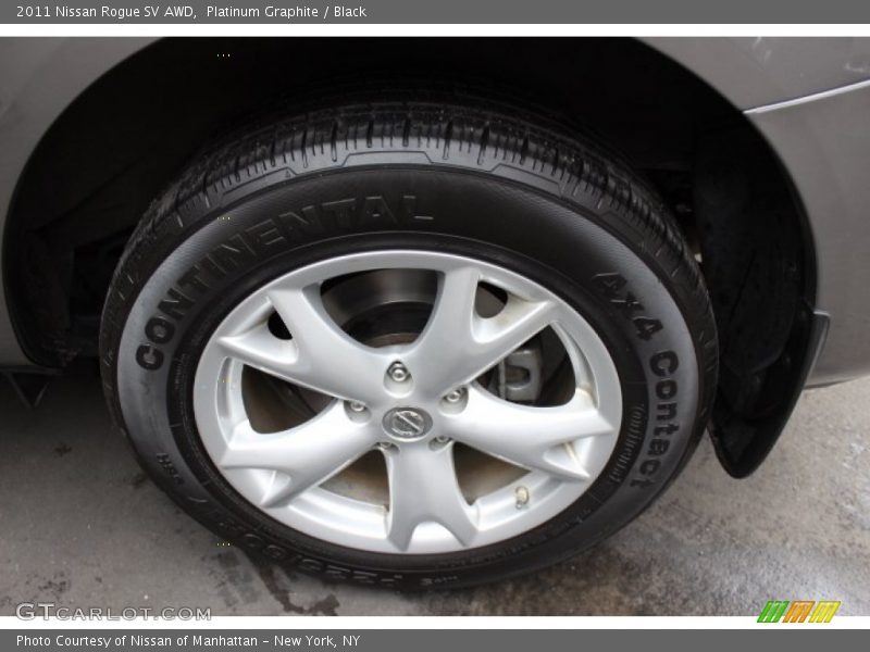 Platinum Graphite / Black 2011 Nissan Rogue SV AWD