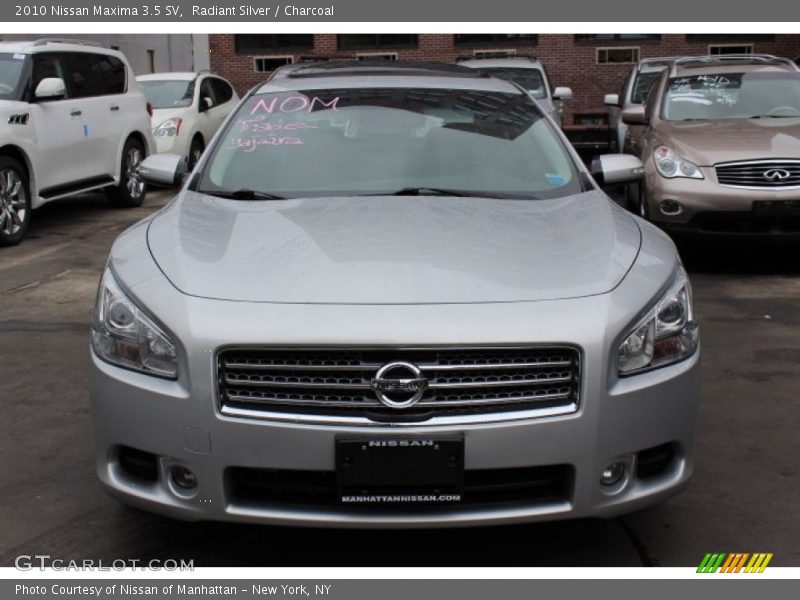 Radiant Silver / Charcoal 2010 Nissan Maxima 3.5 SV
