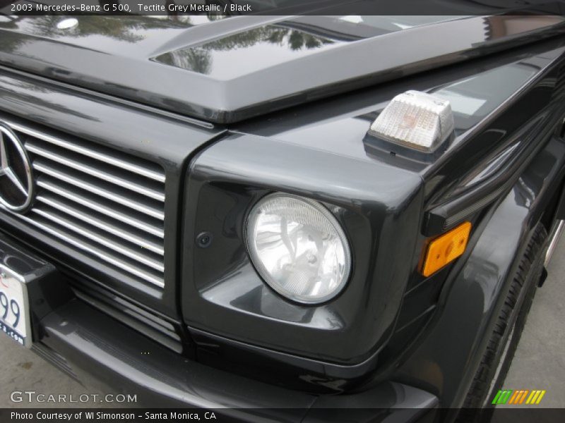 Tectite Grey Metallic / Black 2003 Mercedes-Benz G 500