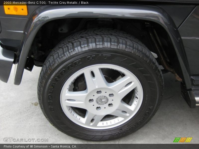 Tectite Grey Metallic / Black 2003 Mercedes-Benz G 500