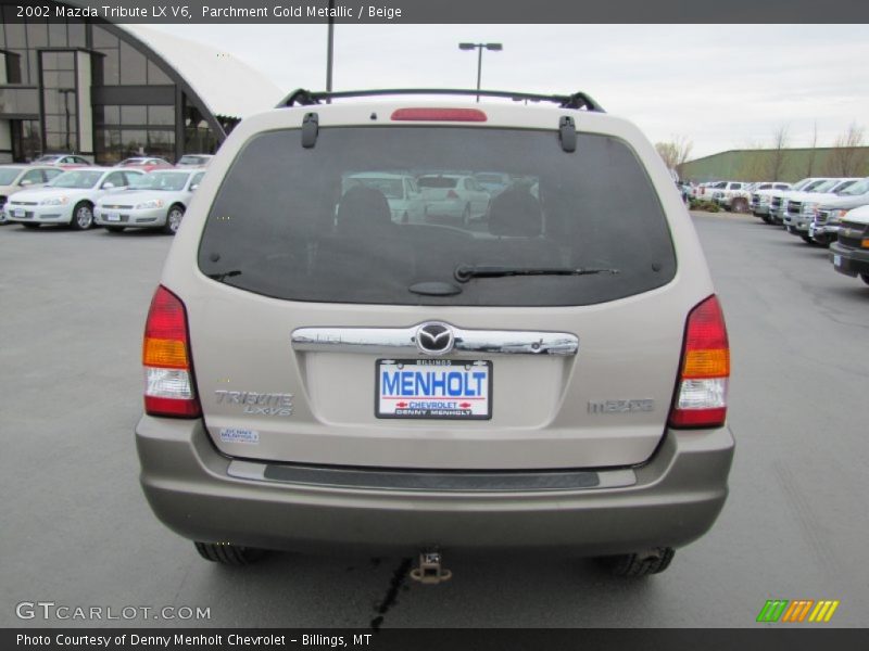 Parchment Gold Metallic / Beige 2002 Mazda Tribute LX V6