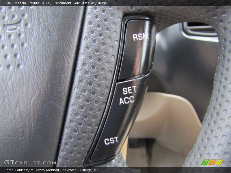 Parchment Gold Metallic / Beige 2002 Mazda Tribute LX V6