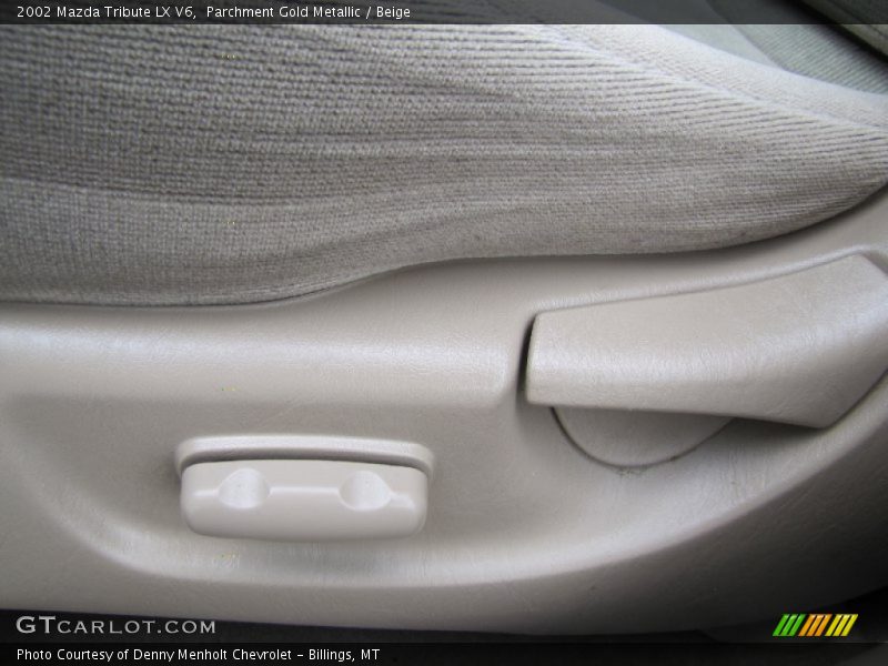Parchment Gold Metallic / Beige 2002 Mazda Tribute LX V6