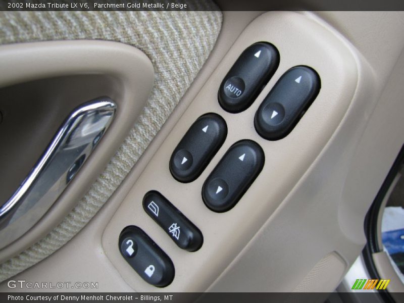 Controls of 2002 Tribute LX V6