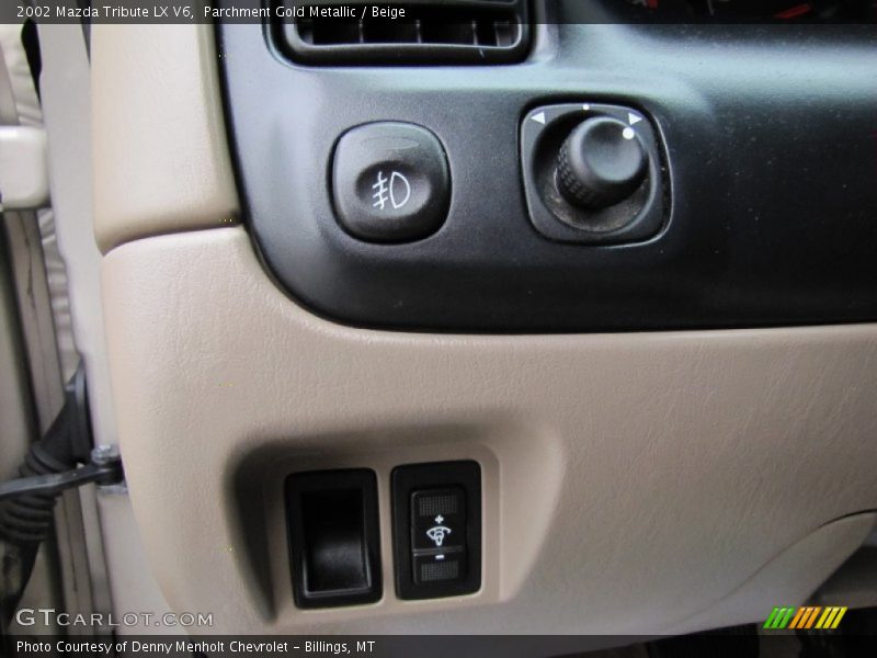 Parchment Gold Metallic / Beige 2002 Mazda Tribute LX V6