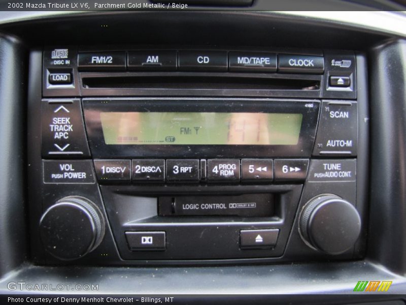 Controls of 2002 Tribute LX V6