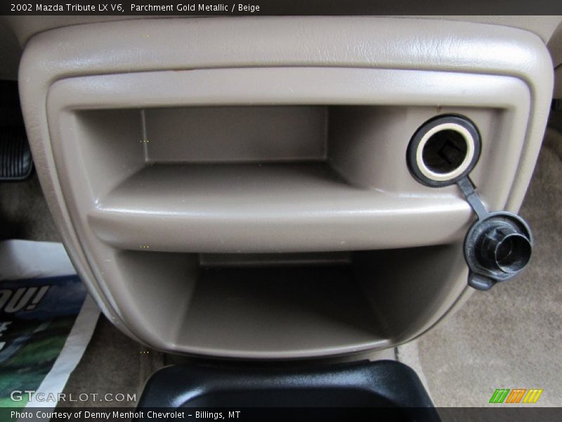 Parchment Gold Metallic / Beige 2002 Mazda Tribute LX V6