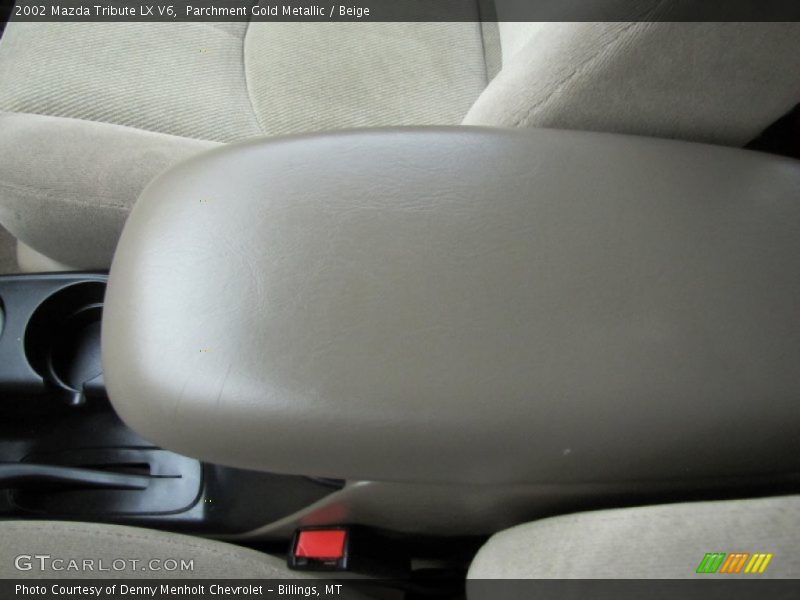 Parchment Gold Metallic / Beige 2002 Mazda Tribute LX V6