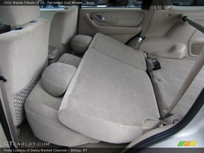 Parchment Gold Metallic / Beige 2002 Mazda Tribute LX V6