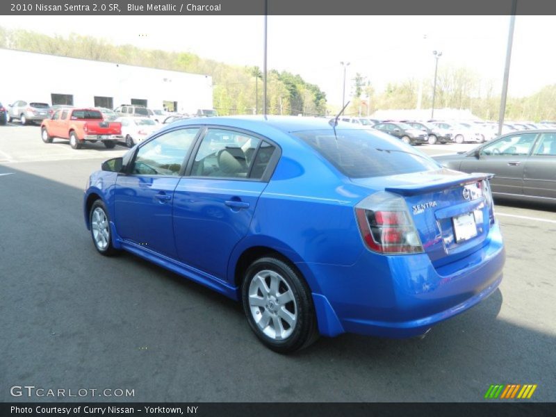 Blue Metallic / Charcoal 2010 Nissan Sentra 2.0 SR
