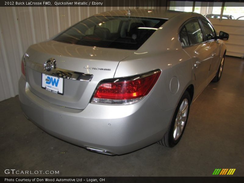 Quicksilver Metallic / Ebony 2012 Buick LaCrosse FWD