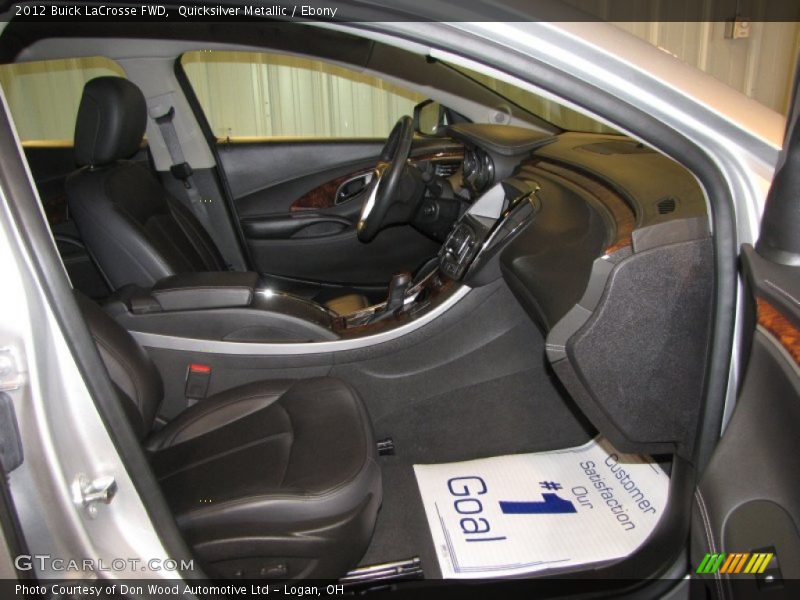 Quicksilver Metallic / Ebony 2012 Buick LaCrosse FWD