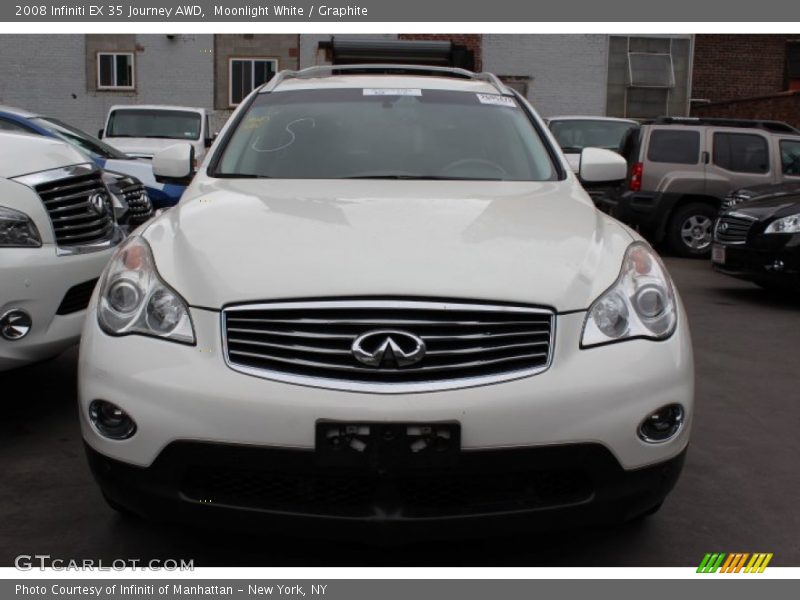 Moonlight White / Graphite 2008 Infiniti EX 35 Journey AWD
