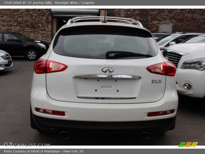 Moonlight White / Graphite 2008 Infiniti EX 35 Journey AWD