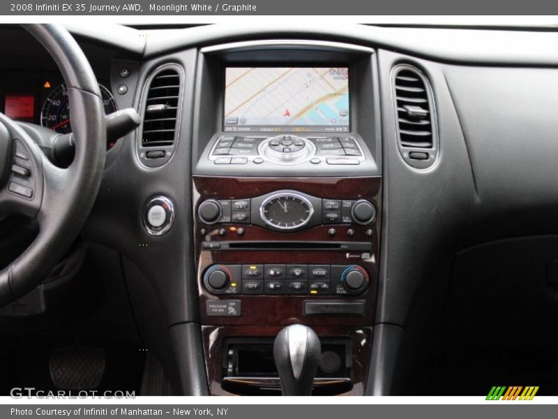 Moonlight White / Graphite 2008 Infiniti EX 35 Journey AWD