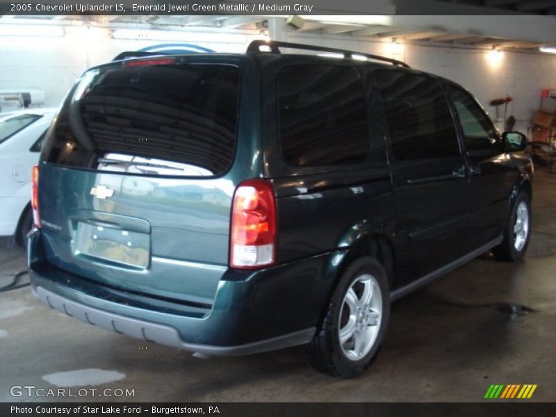 Emerald Jewel Green Metallic / Medium Gray 2005 Chevrolet Uplander LS