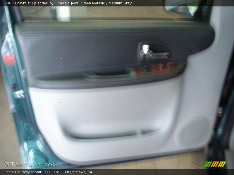 Emerald Jewel Green Metallic / Medium Gray 2005 Chevrolet Uplander LS