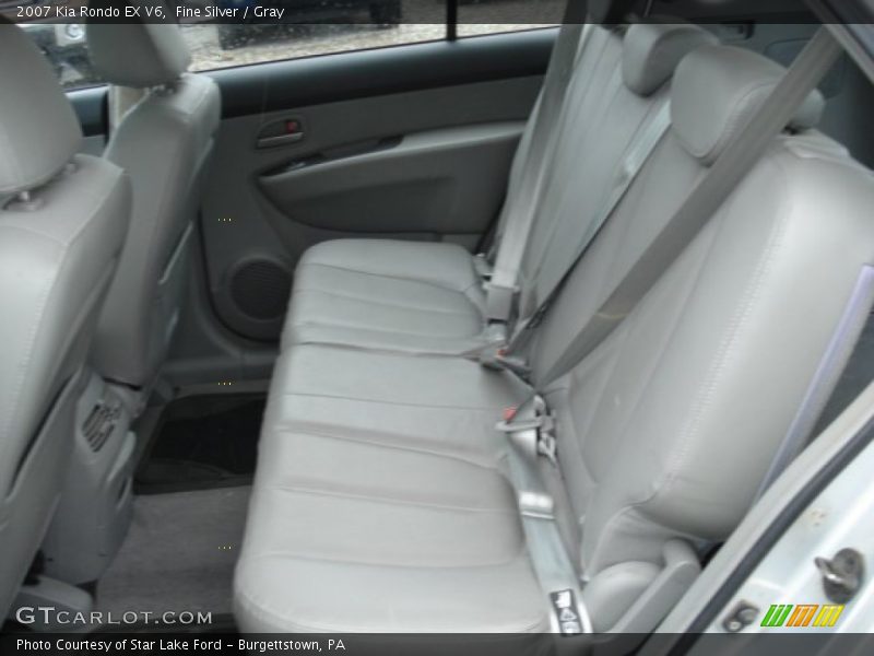 Fine Silver / Gray 2007 Kia Rondo EX V6