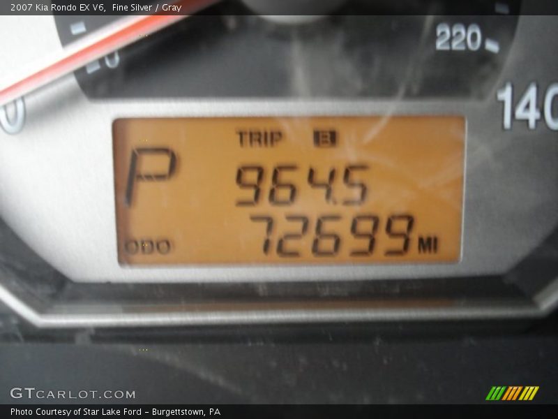 Fine Silver / Gray 2007 Kia Rondo EX V6