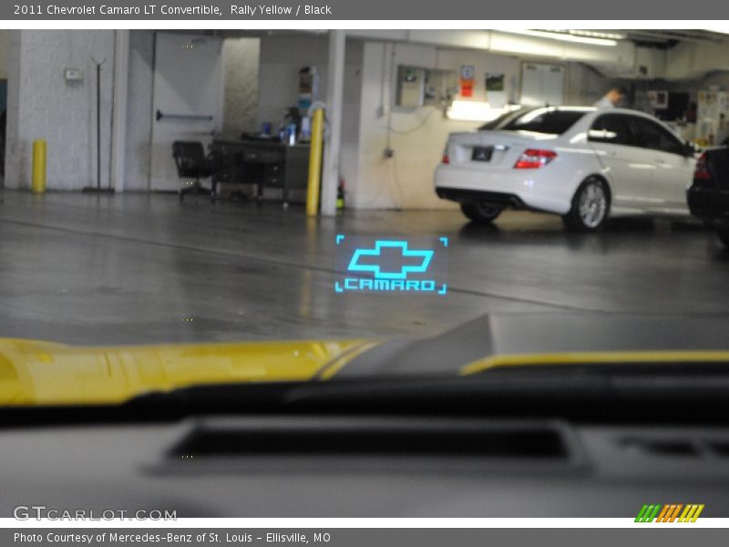Rally Yellow / Black 2011 Chevrolet Camaro LT Convertible