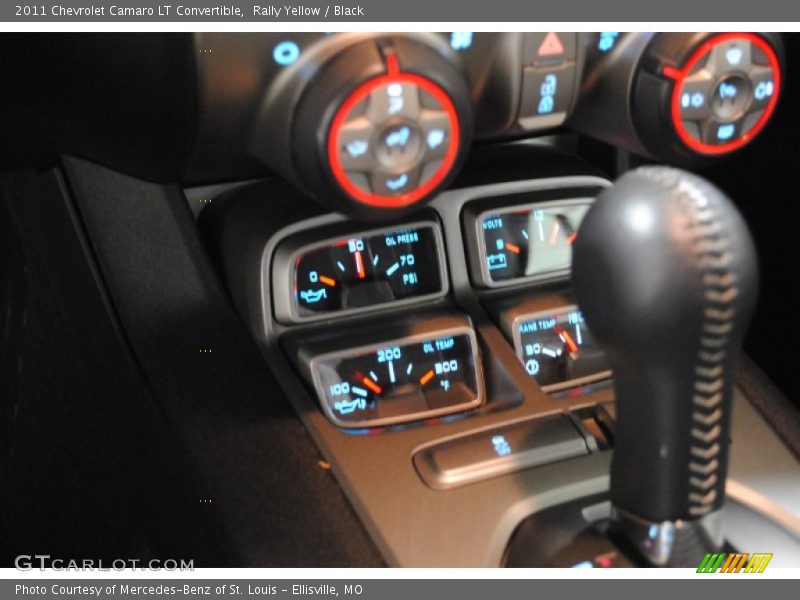 Rally Yellow / Black 2011 Chevrolet Camaro LT Convertible