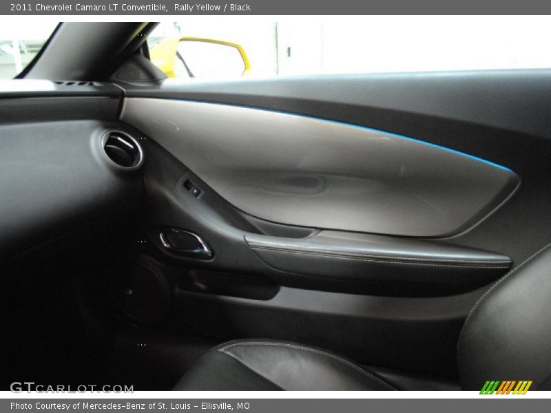 Rally Yellow / Black 2011 Chevrolet Camaro LT Convertible