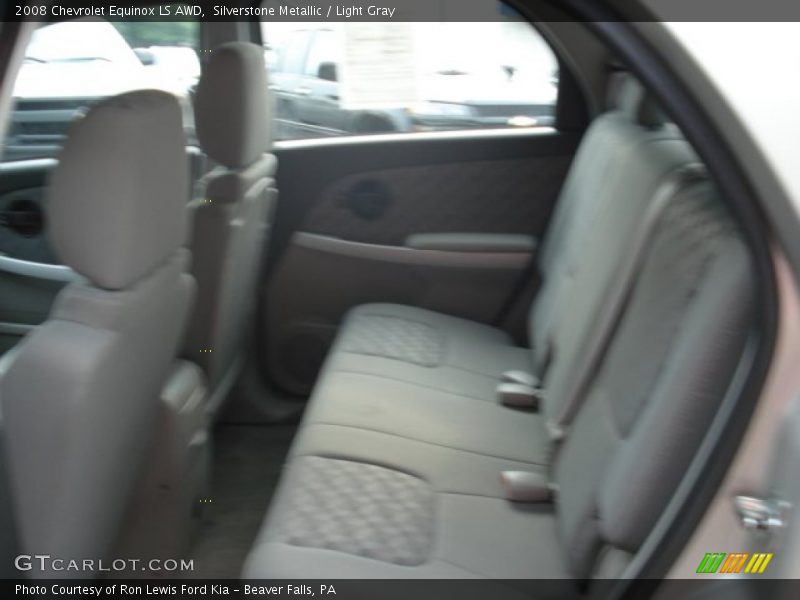 Silverstone Metallic / Light Gray 2008 Chevrolet Equinox LS AWD