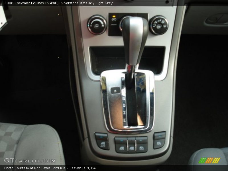 Silverstone Metallic / Light Gray 2008 Chevrolet Equinox LS AWD