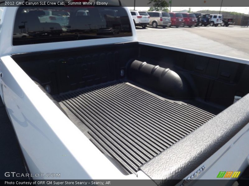 Summit White / Ebony 2012 GMC Canyon SLE Crew Cab