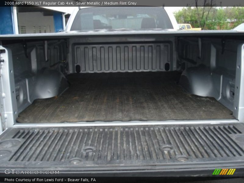 Silver Metallic / Medium Flint Grey 2008 Ford F150 XLT Regular Cab 4x4