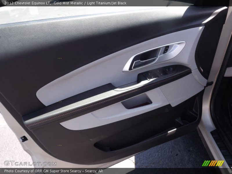 Gold Mist Metallic / Light Titanium/Jet Black 2012 Chevrolet Equinox LT