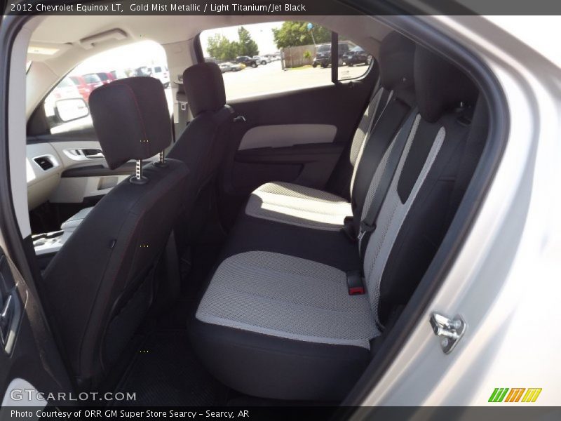 Gold Mist Metallic / Light Titanium/Jet Black 2012 Chevrolet Equinox LT
