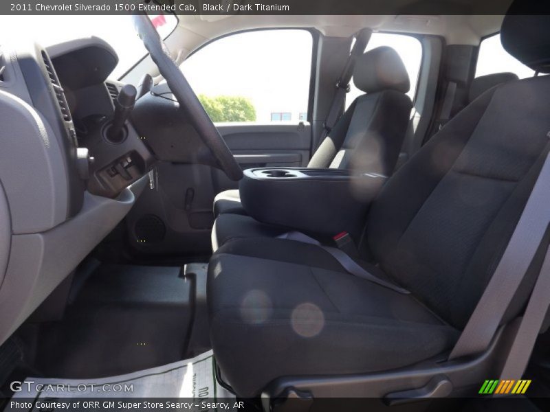 Black / Dark Titanium 2011 Chevrolet Silverado 1500 Extended Cab