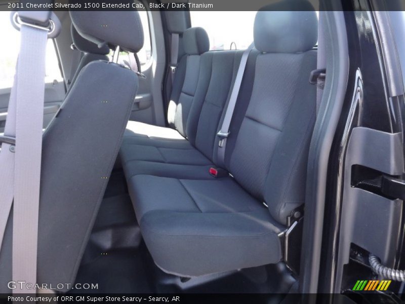 Black / Dark Titanium 2011 Chevrolet Silverado 1500 Extended Cab