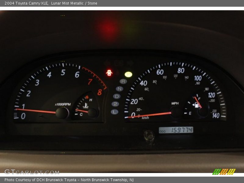 Lunar Mist Metallic / Stone 2004 Toyota Camry XLE